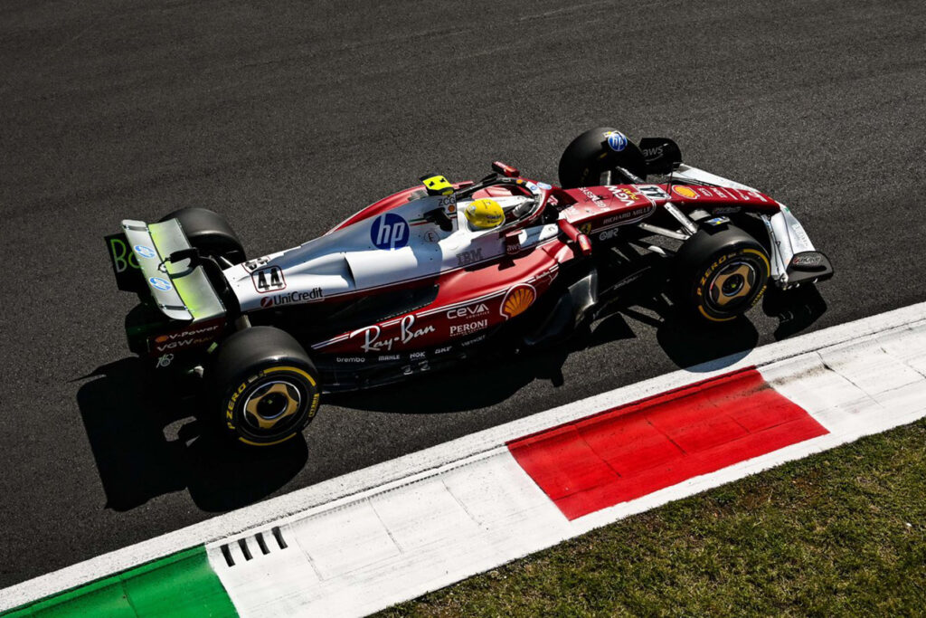 Formel 1 Lewis Hamilton Ferrari Monza 2025