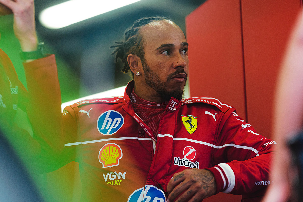 Formel 1 Lewis Hamilton Ferrari 2025