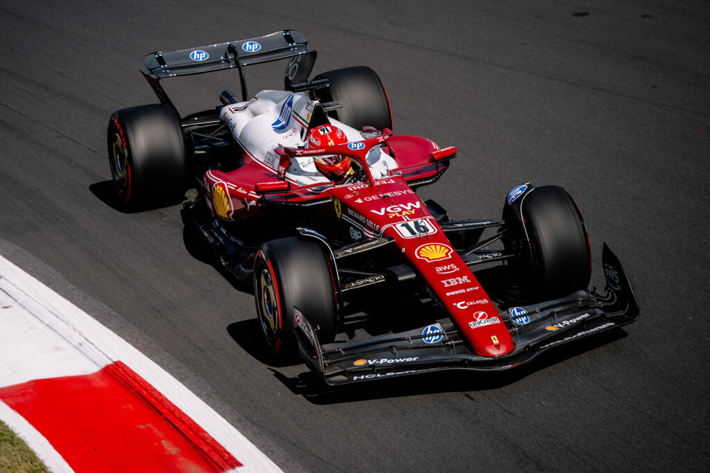 Formel 1 Charles Leclerc Ferrari Monza 2025