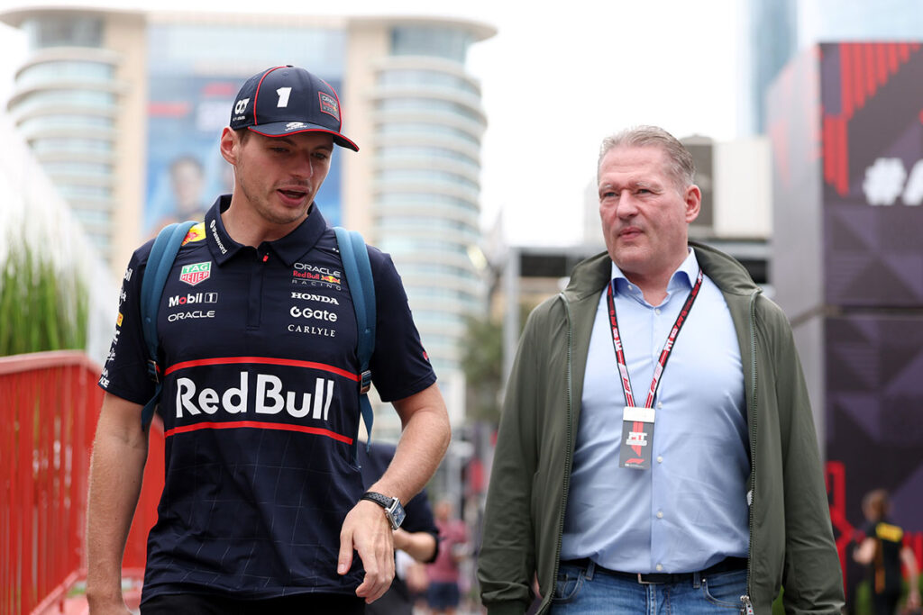 Formel 1 Max und Jos Verstappen Baku 2025
