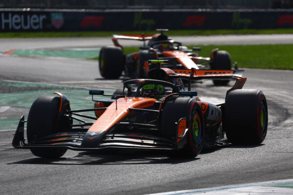 Formel 1 Lando Norris vor Oscar Piastri McLaren Monza Italien 2025