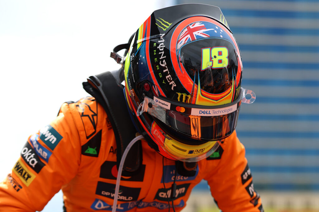 Formel 1 Oscar Piastri McLaren Baku Aserbaidschan 2025