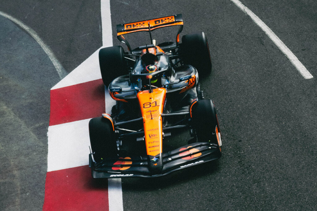 Formel 1 Oscar Piastri McLaren Baku Aserbaidschan 2025