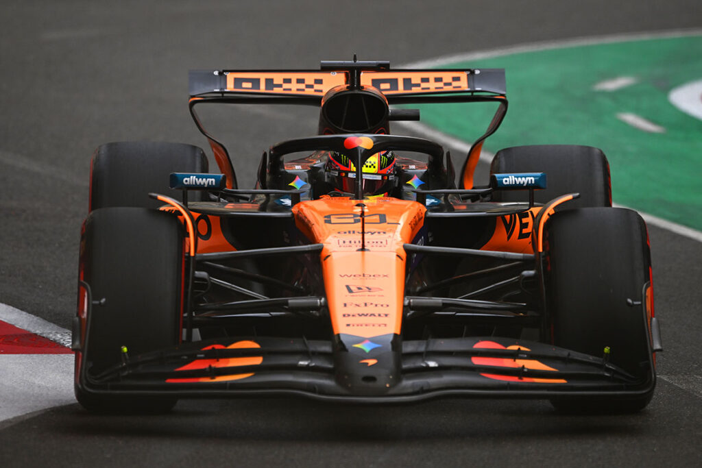 Formel 1 Oscar Piastri McLaren Baku Aserbaidschan 2025