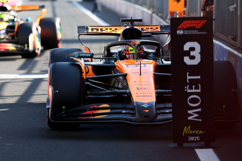 Formel 1 Oscar Piastri McLaren Monza Italien 2025