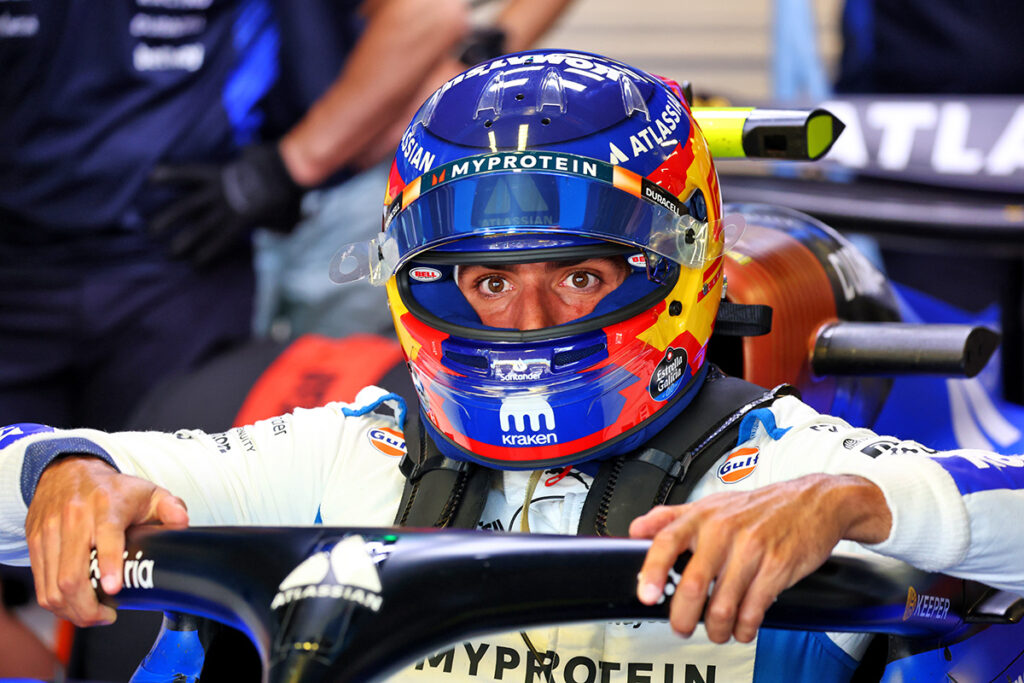 Formel 1 Carlos Sainz Williams Baku Aserbaidschan 2025