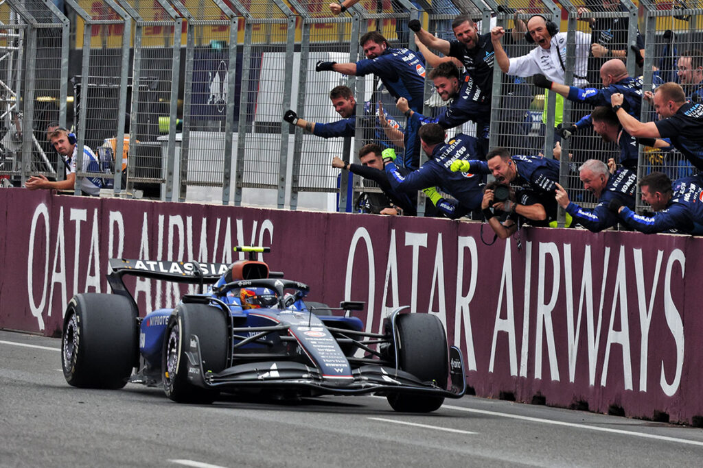 Formel 1 Carlos Sainz Williams Baku Aserbaidschan 2025