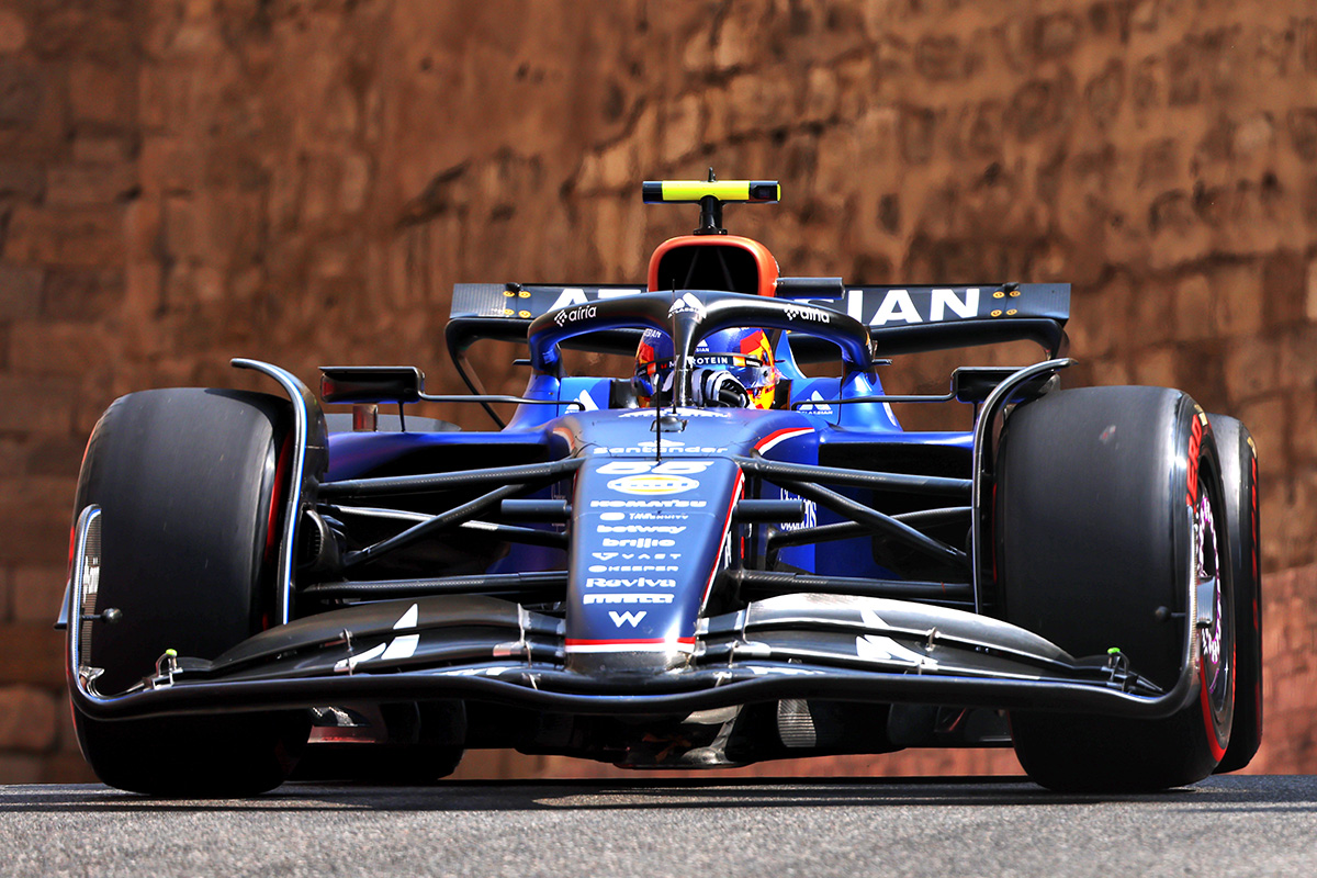 Formel 1 Carlos Sainz Williams Baku Aserbaidschan 2025