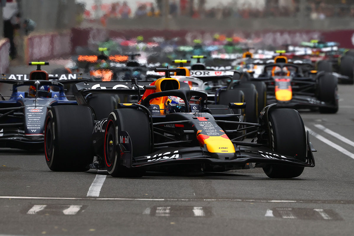Formel 1 Max Verstappen Red Bull Baku Aserbaidschan 2025
