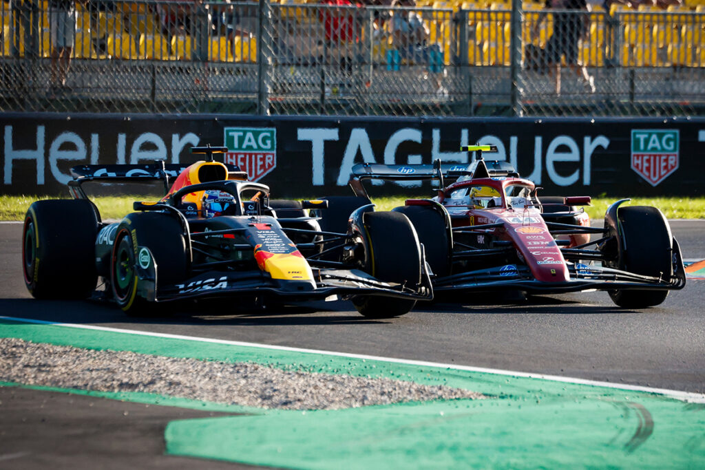Formel 1 Max Verstappen Red Bull und Lewis Hamilton Ferrari 2025