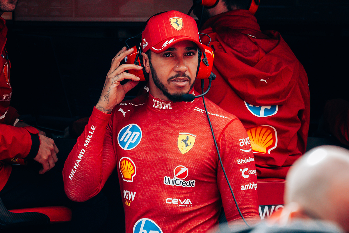 Formel 1 Lewis Hamilton Ferrari 2025
