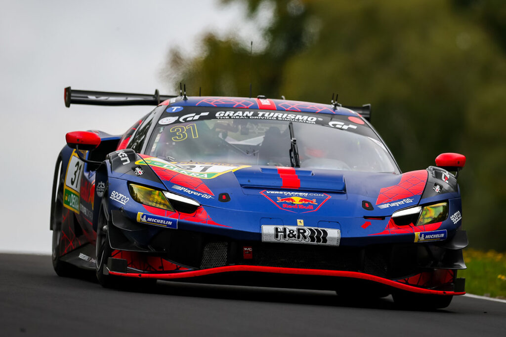 Max Verstappen Nordschleife NLS 9 2025 Ferrari 296 GT3