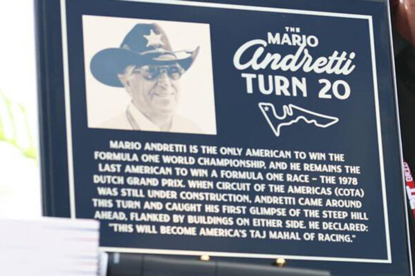 Formel 1 COTA Andretti Kurve