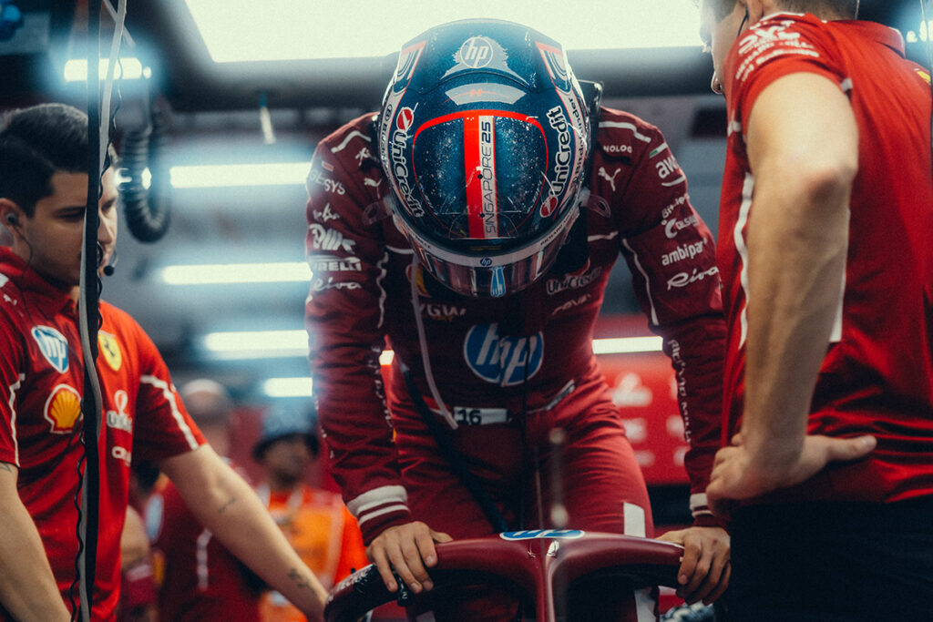 Formel 1 Charles Leclerc Ferrari 2025