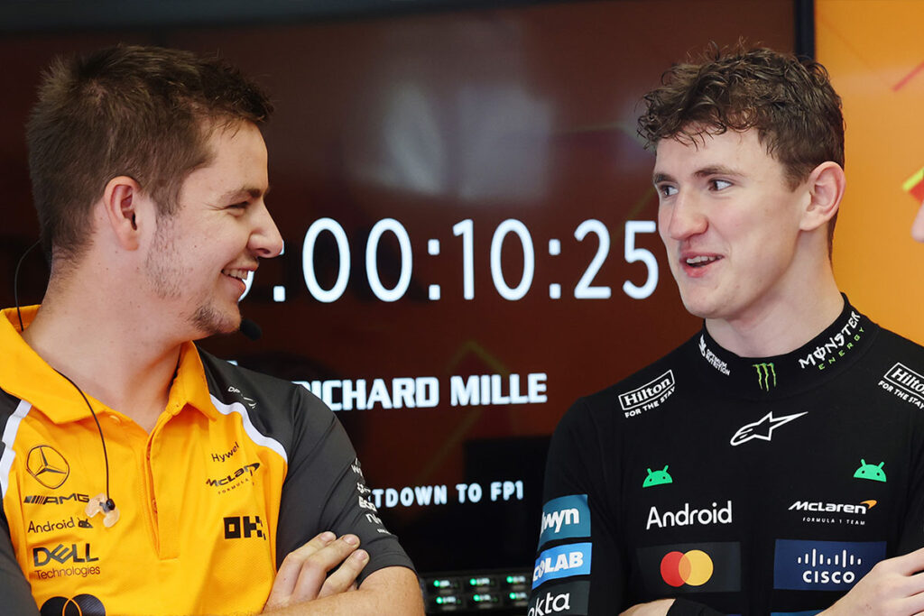 Alex Dunne, Credit: McLaren