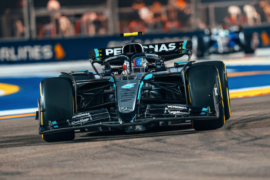 Formel 1 Kimi Antonelli Mercedes Singapur 2025