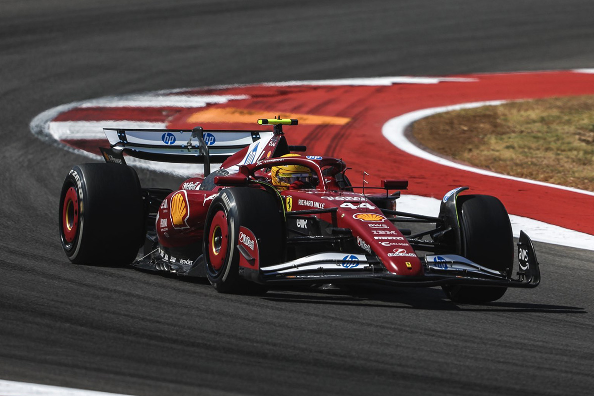 Formel 1 Lewis Hamilton Ferrari Austin USA 2025