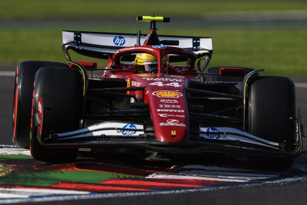 Formel 1 Lewis Hamilton Ferrari Mexiko 2025