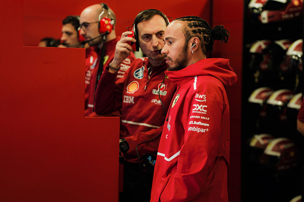 Formel 1 Lewis Hamilton Ferrari Mexiko 2025