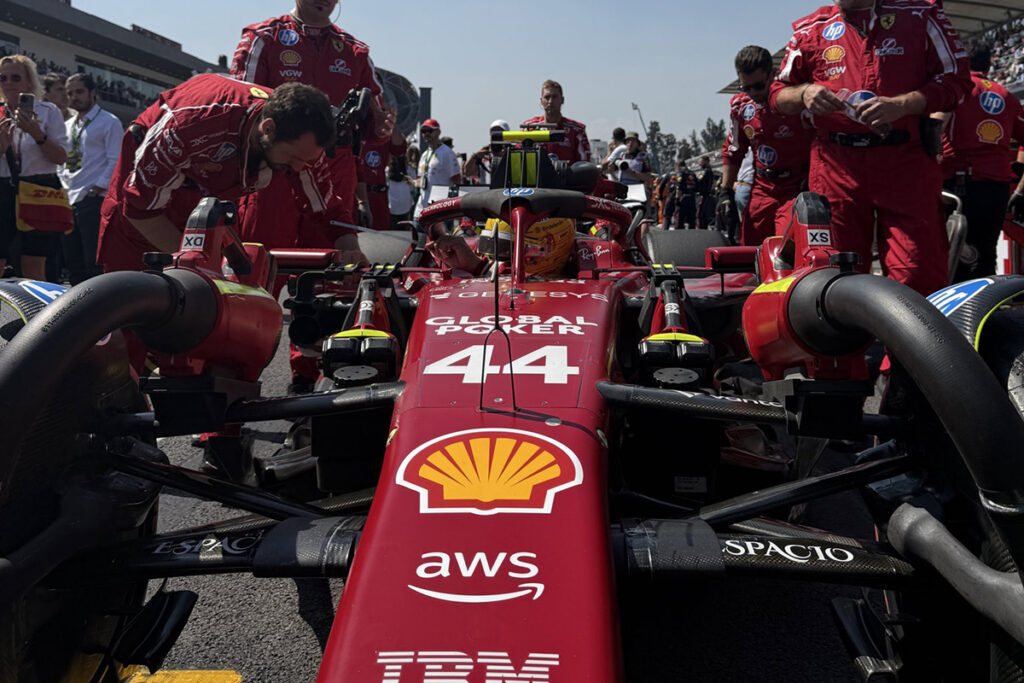 Formel 1 Lewis Hamilton Ferrari Mexiko 2025