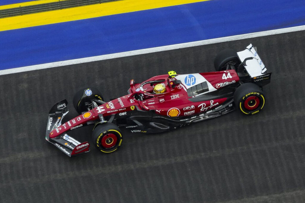 Formel 1 Lewis Hamilton Ferrari Singapur 2025
