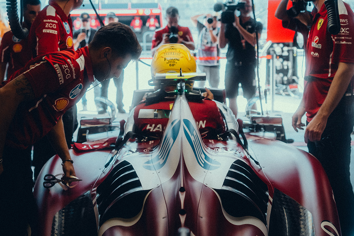 Formel 1 Lewis Hamilton Ferrari USA 2025