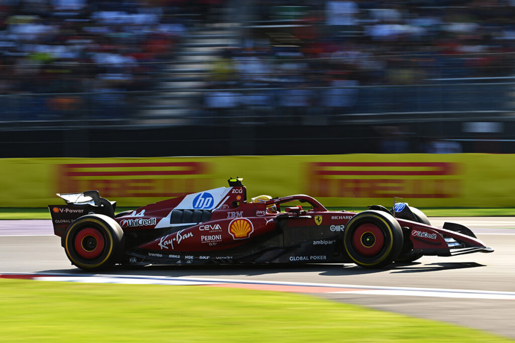 Formel 1 Lewis Hamilton Ferrari Mexiko 2025