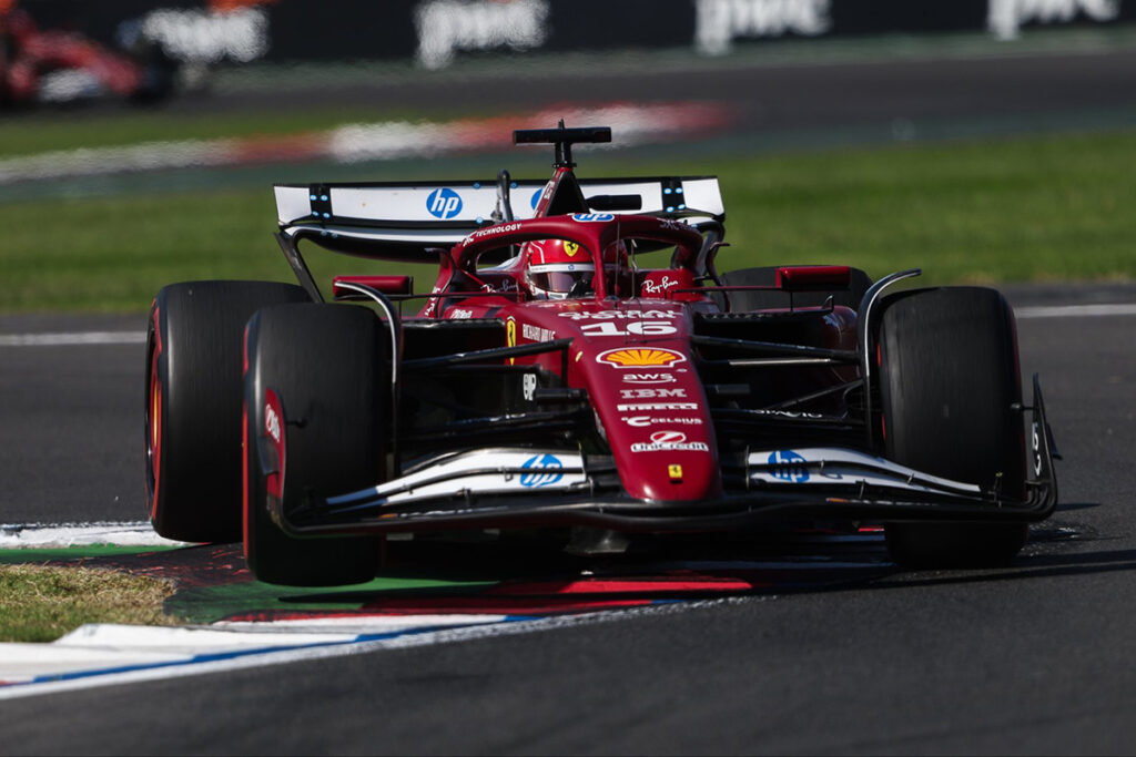 Formel 1 Charles Leclerc Ferrari Mexiko 2025