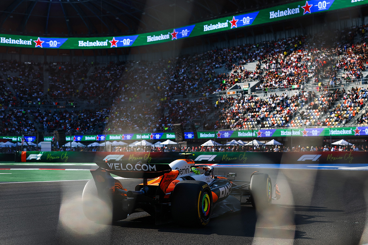 Formel 1 Lando Norris McLaren Mexiko 2025