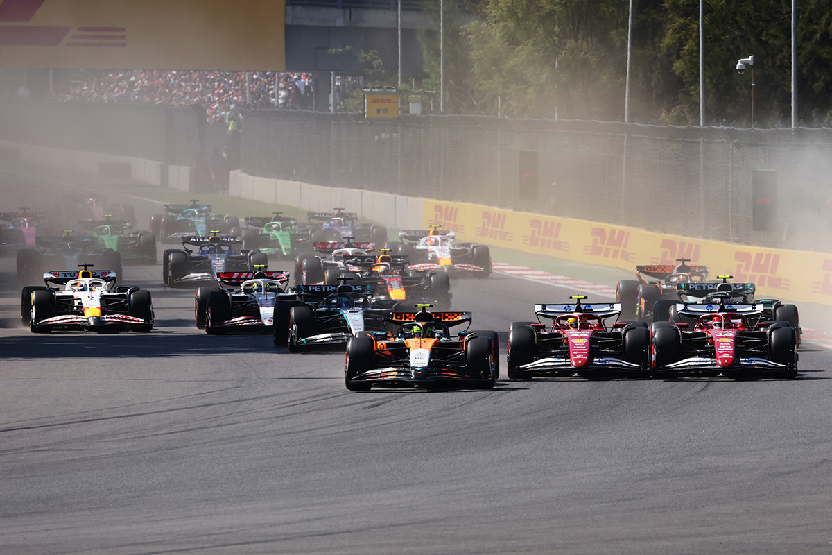 Formel 1 Mexiko Grand Prix 2025 Start