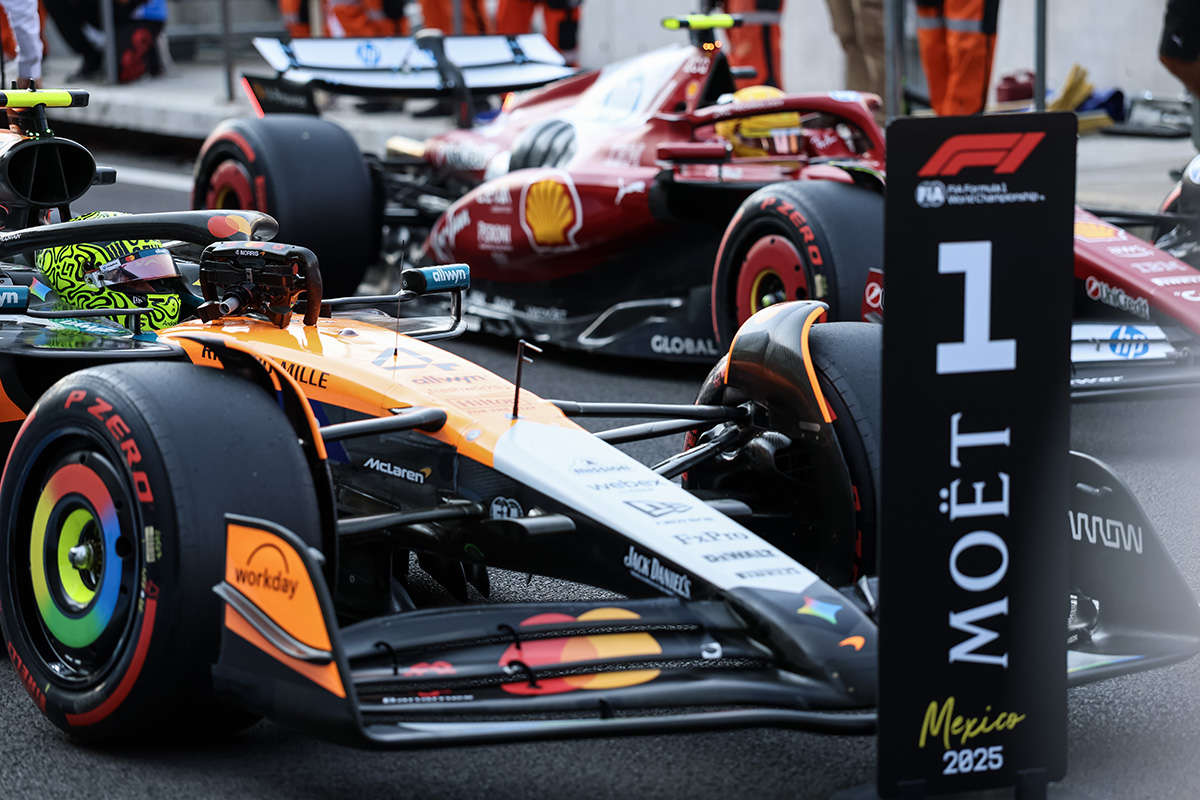 Formel 1 Lando Norris McLaren Mexiko 2025