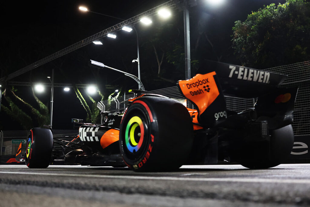 Formel 1 Lando Norris McLaren Singapur 2025