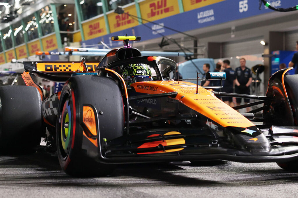 Formel 1 Lando Norris McLaren Singapur 2025