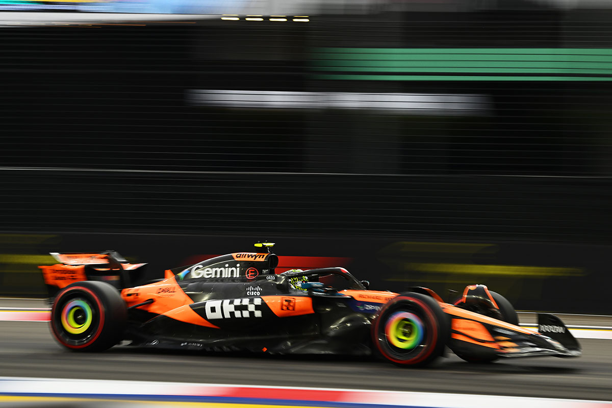 Formel 1 Lando Norris McLaren Singapur 2025