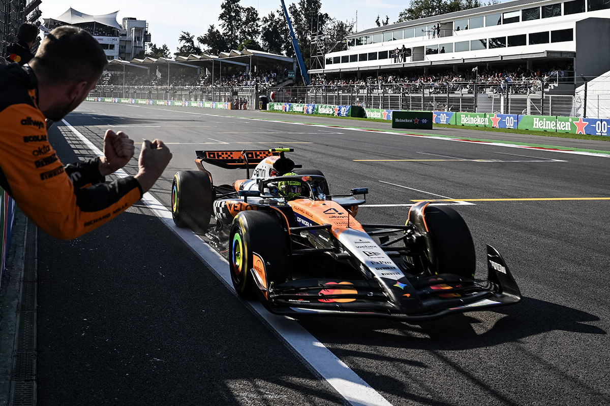 Formel 1 Lando Norris McLaren Mexiko 2025