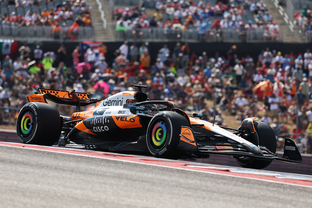 Formel 1 Oscar Piastri McLaren Austin USA 2025