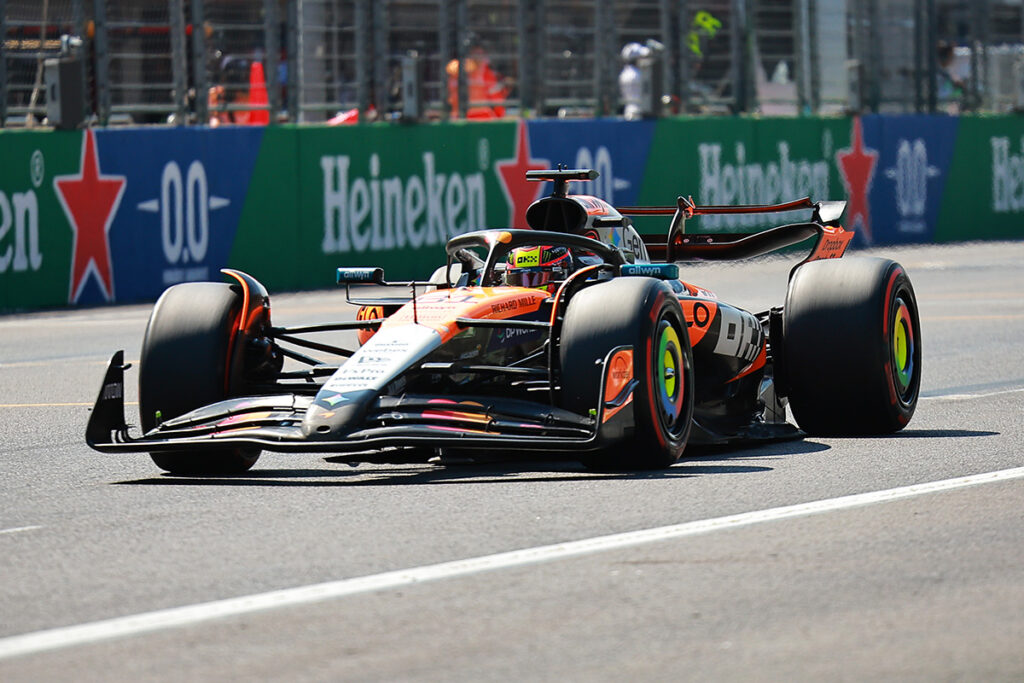Formel 1 Oscar Piastri McLaren Mexiko 2025
