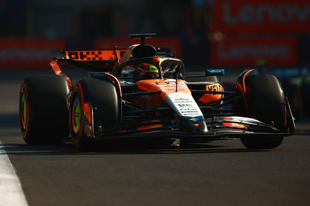 Formel 1 Oscar Piastri McLaren Mexiko 2025