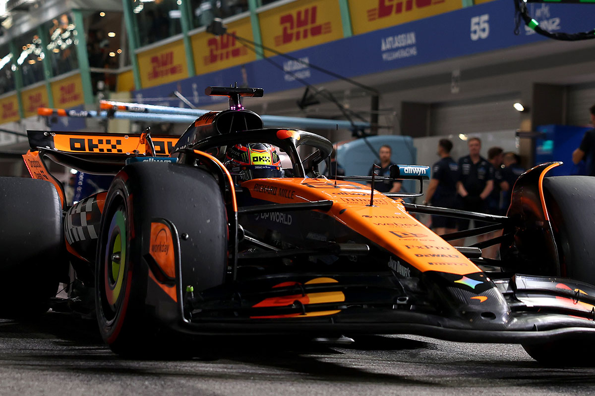 Formel 1 Oscar Piastri McLaren Singapur 2025