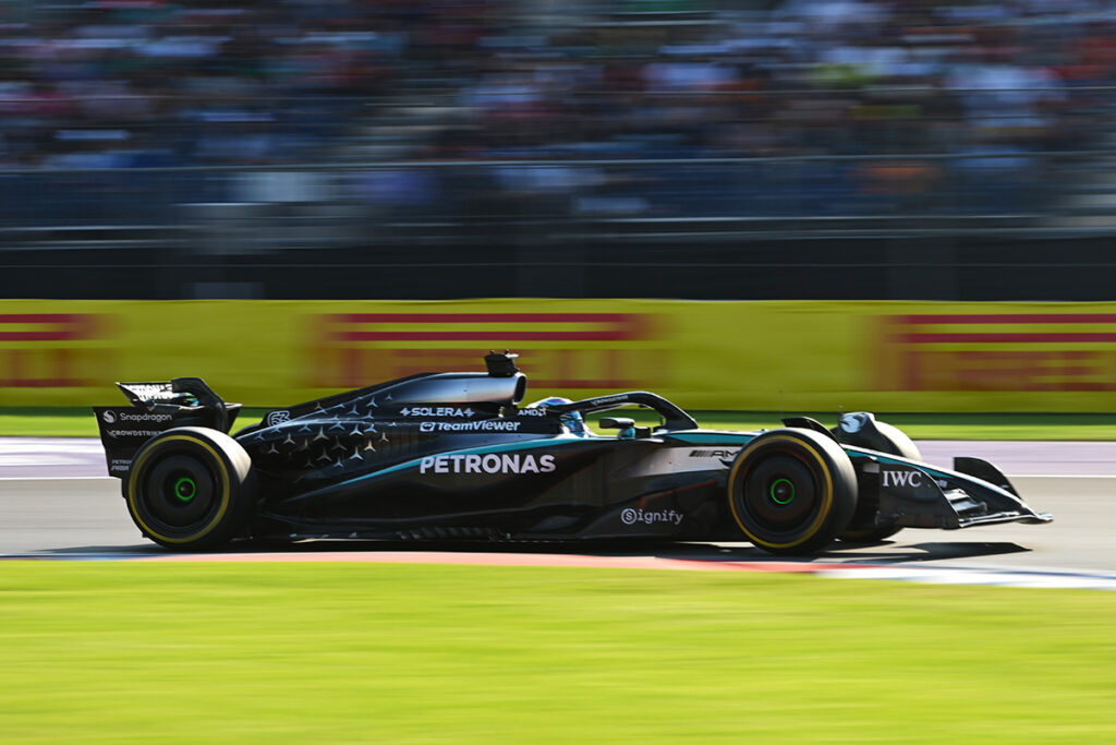 Formel 1 George Russell Mercedes Mexiko 2025