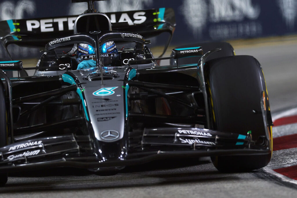 Formel 1 George Russell Mercedes Singapur 2025