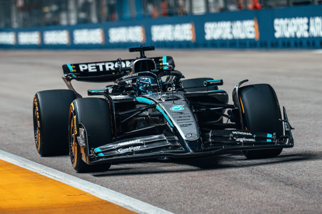 Formel 1 George Russell Mercedes Singapur 2025