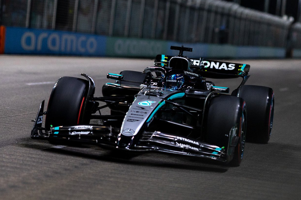 Formel 1 George Russell Mercedes Singapur 2025