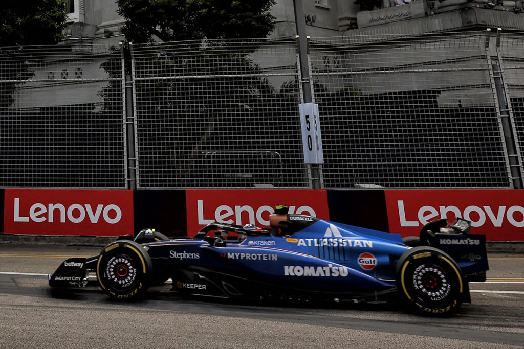 Formel 1 Carlos Sainz Williams Singapur 2025