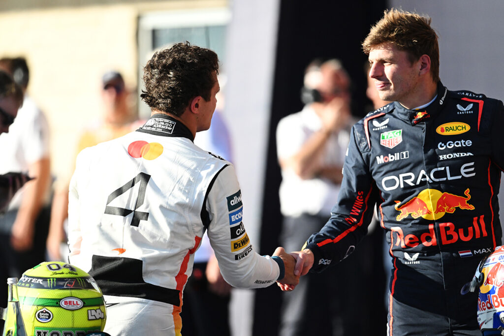 Formel 1 Verstappen Norris Austin USA 2025