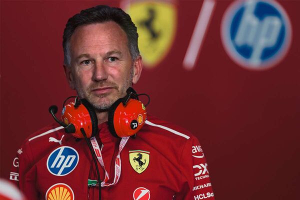 Christian Horner, Ferrari, Credit: Montage