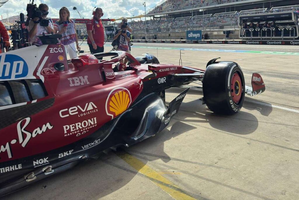 Charles Leclerc, Ferrari, Austin, USA GP 2025, Credit: Ferrari