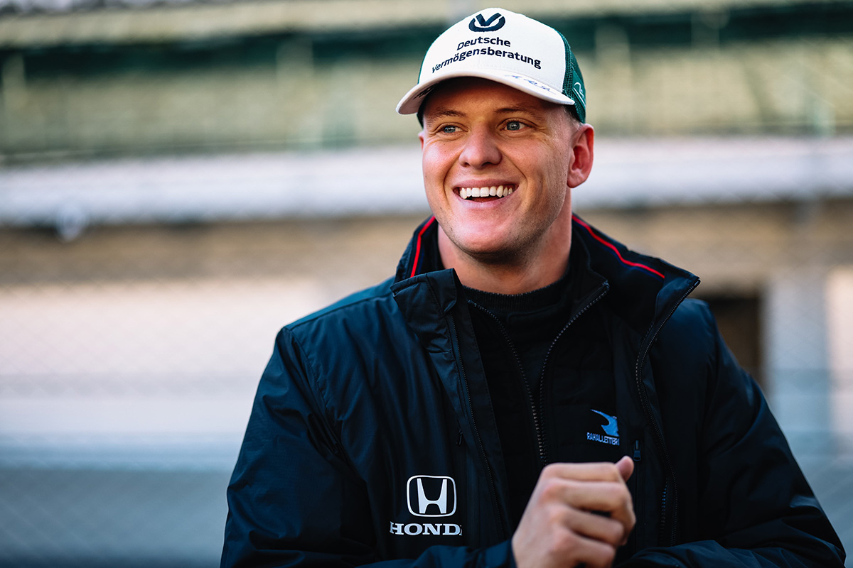 Mick Schumacher Indycar Rahal Letterman Lanigan Racing Honda Test Indianapolis 2025