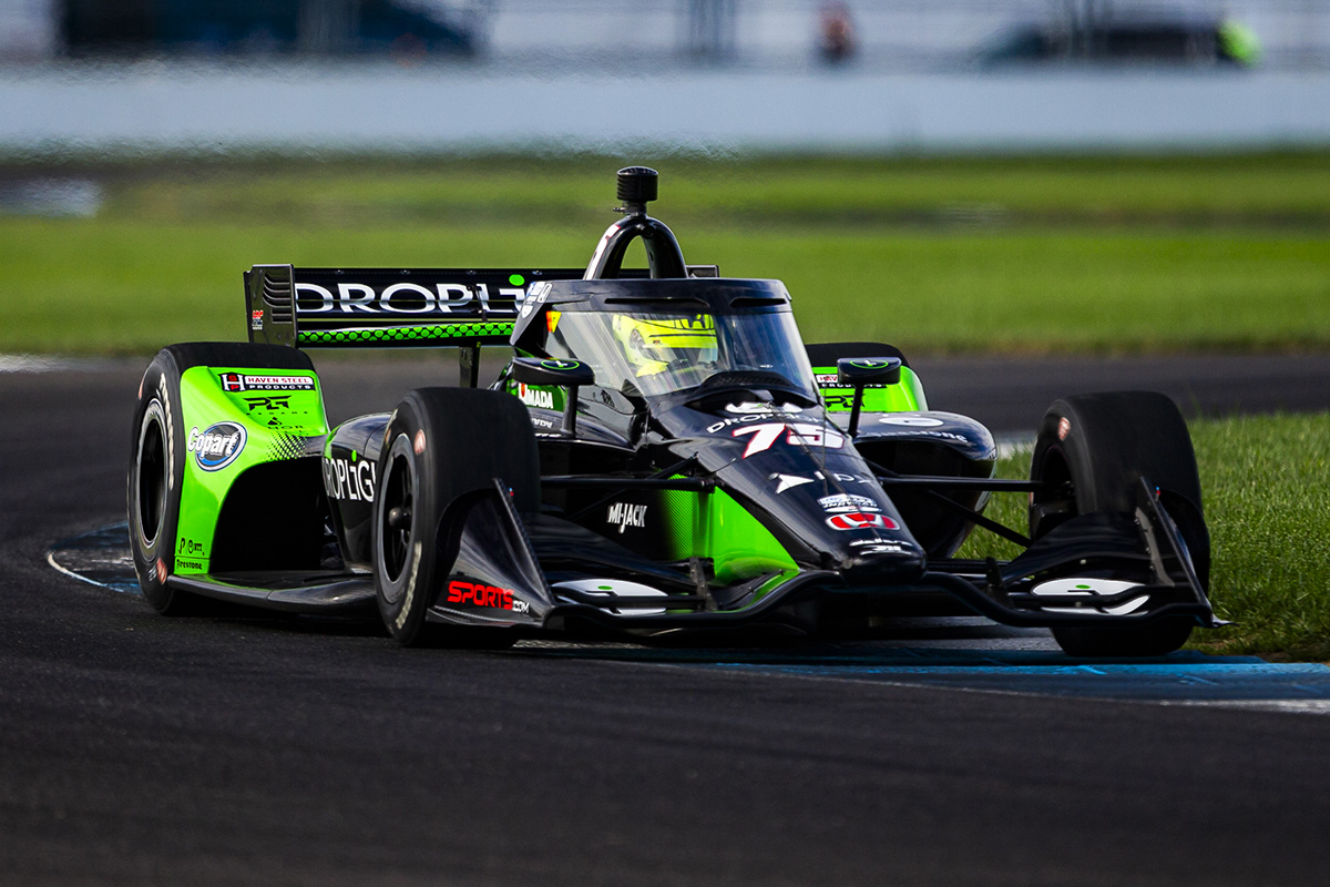 Mick Schumacher Indycar Rahal Letterman Lanigan Racing Honda Test Indianapolis 2025