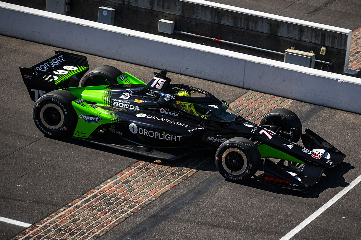 Mick Schumacher Indycar Rahal Letterman Lanigan Racing Honda Test Indianapolis 2025